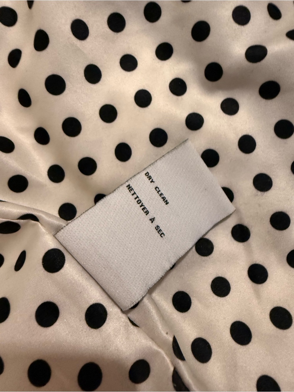 Kate Spade New York Blue Hooded Rain Jacket Polka Dot Lining XS - Picture 5 of 9